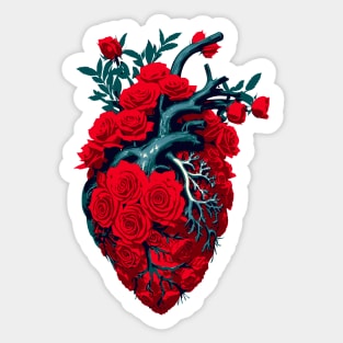 Heart of the Rose Sticker